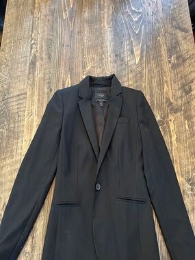 Simple black blazer